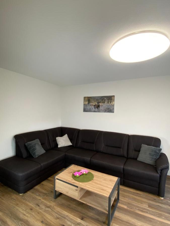 Ferienwohnung Happy 메데바흐 외부 사진
